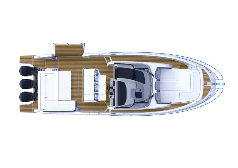Excursions et balades en mer avec le bateau Cap Camarat 12.5 WA – modèle 2021 : 8, location bateau avec skipper depuis le port de Cavalaire-sur-Mer
